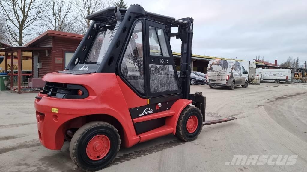 Linde H 60 D-02 Dízel targoncák