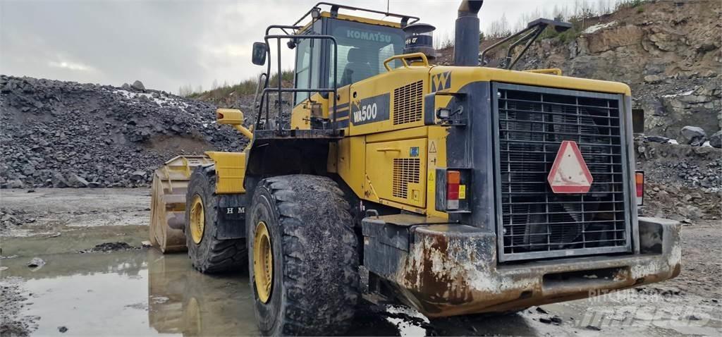 Komatsu WA500-6 Gumikerekes homlokrakodók