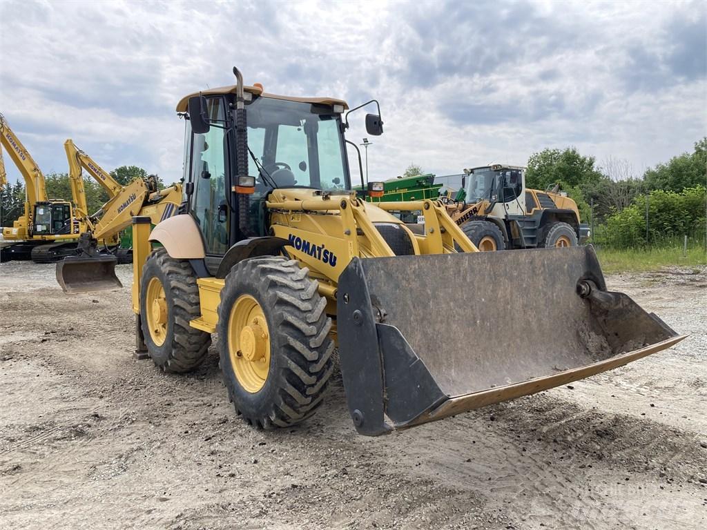 Komatsu WB93S-5E0 Kotrórakodók