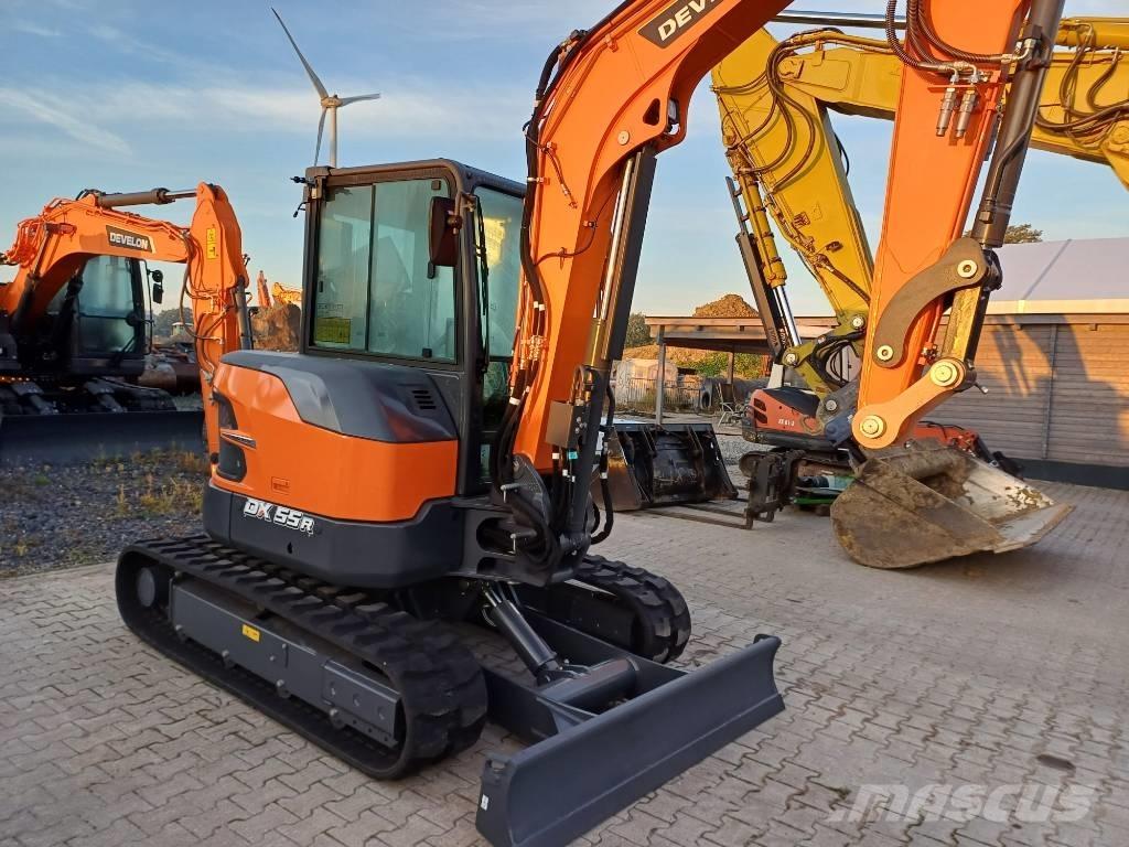 Doosan DX 55 R-7 Mini kotrók < 7t