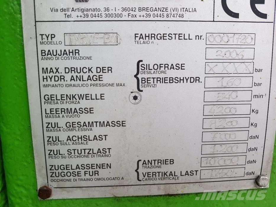 Farezin 13 m 3 Egyéb állattenyésztés gépei és tartozékok