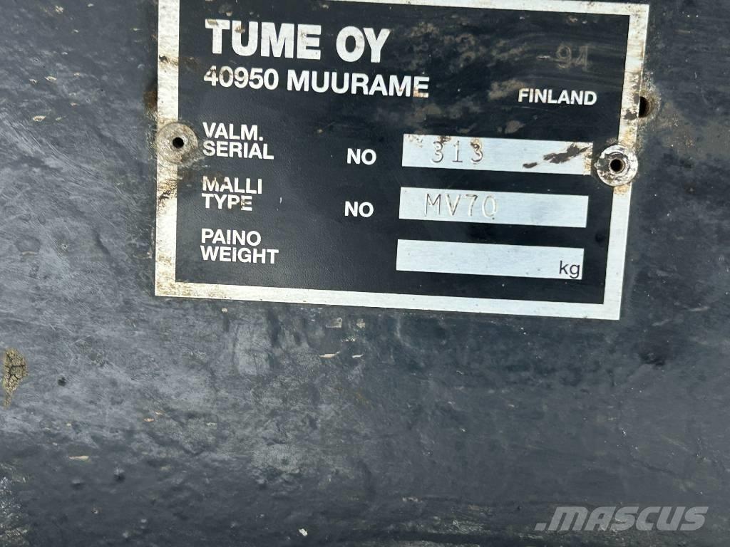 Hakki HK25 +MV70 Erdészeti pótkocsik