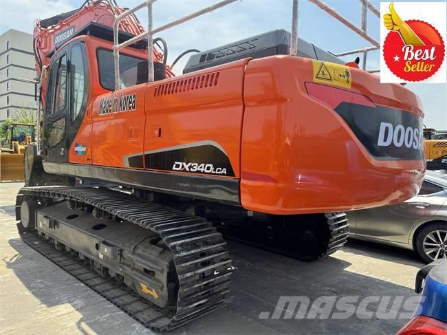 Doosan DX 340 LCA Lánctalpas kotrók
