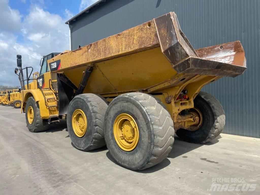 CAT 735 | 735B Csuklósdömperek