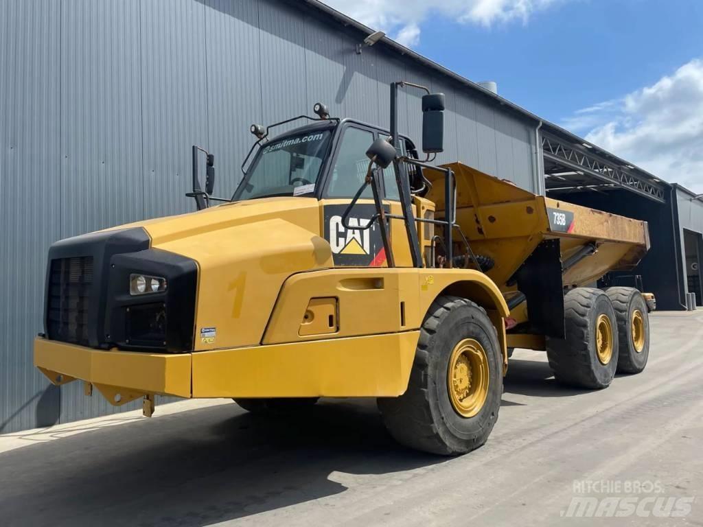 CAT 735 | 735B Csuklósdömperek