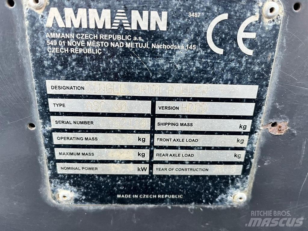Ammann ASC 30 Egydobos hengerek