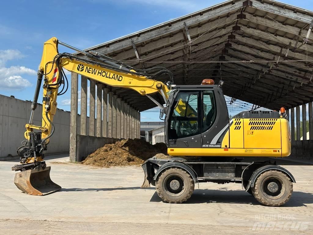 New Holland WE 150 B Gumikerekes kotrók