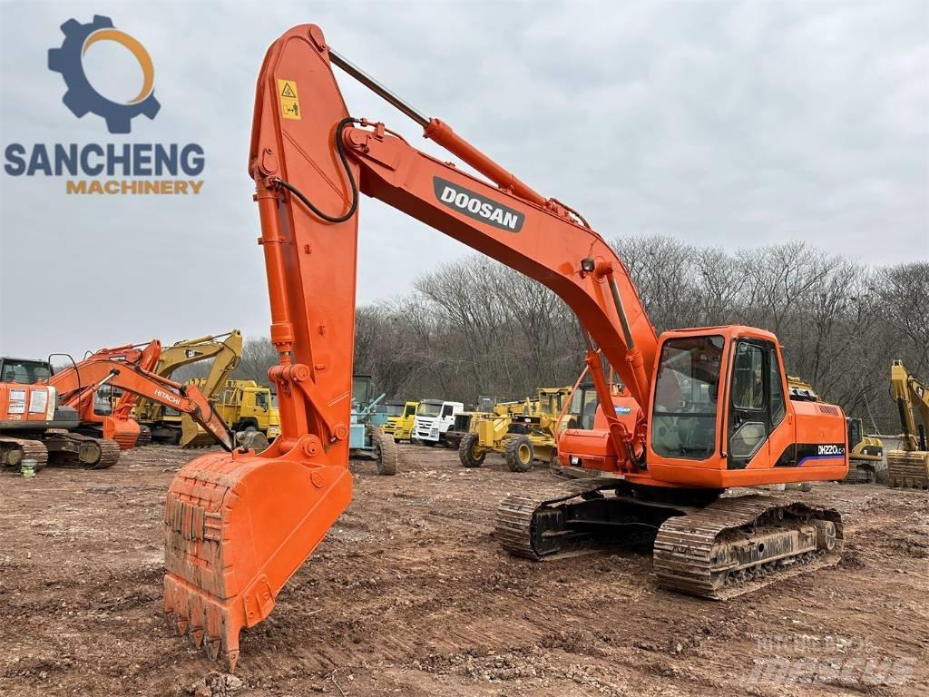 Doosan DH 220 Lánctalpas kotrók