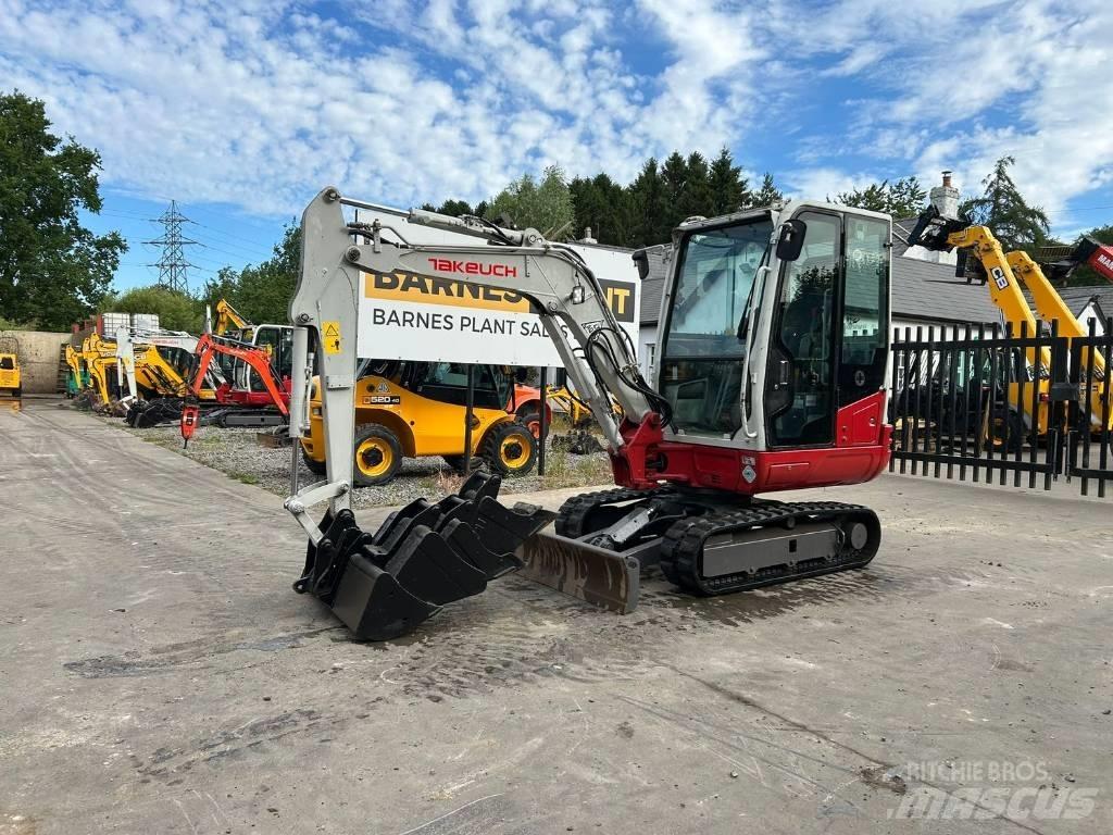 Takeuchi TB 230 Mini kotrók < 7t