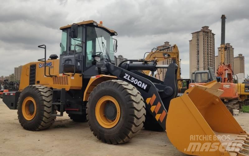 XCMG ZL50G Gumikerekes homlokrakodók
