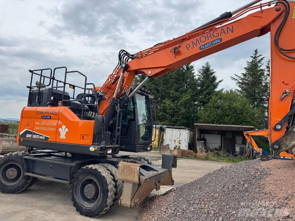 Doosan DX165WR-7 Gumikerekes kotrók