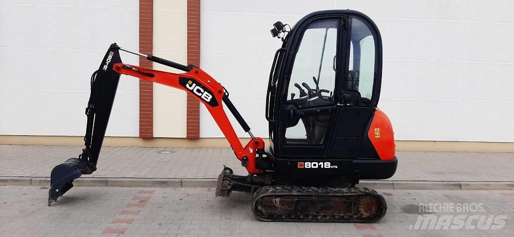 JCB 8018 CTS Mini kotrók < 7t
