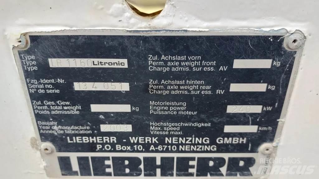 Liebherr LR 1160 Lánctalpas daruk