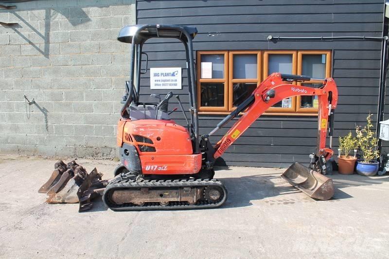 Kubota U 17-3 Mini kotrók < 7t