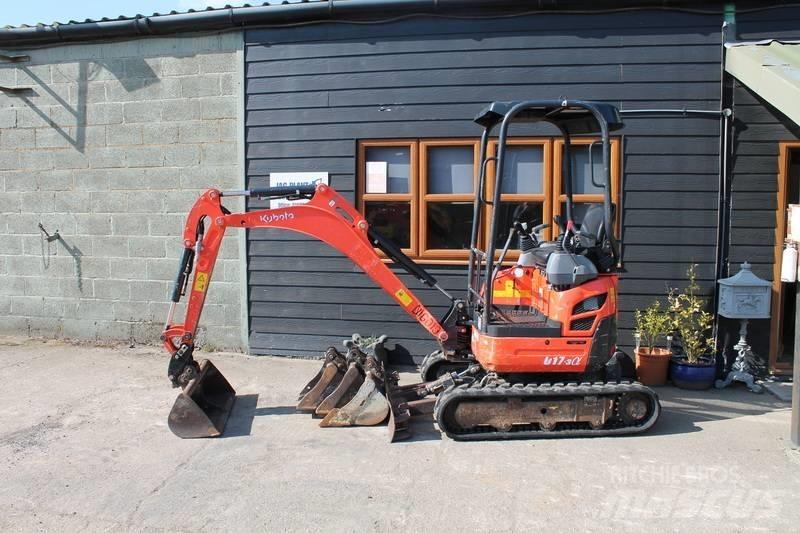 Kubota U 17-3 Mini kotrók < 7t