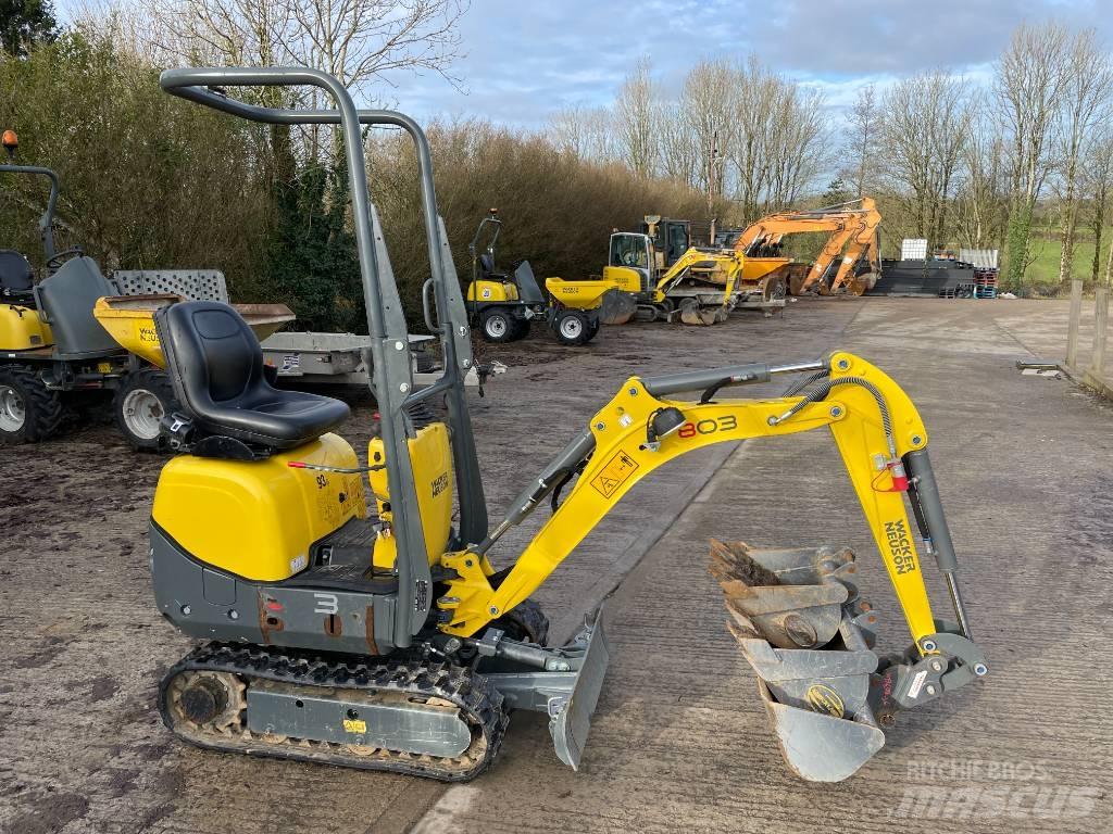 Wacker Neuson 803 Mini kotrók < 7t