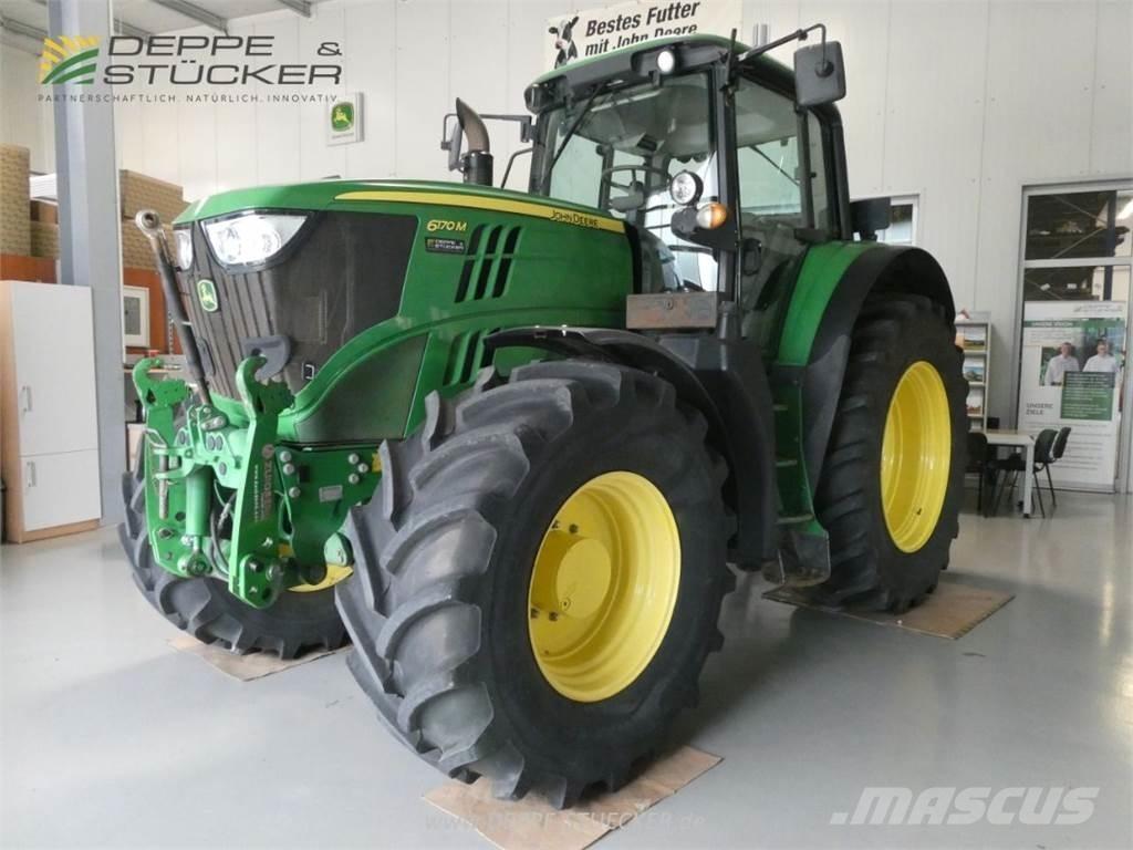 John Deere 6170M Traktorok