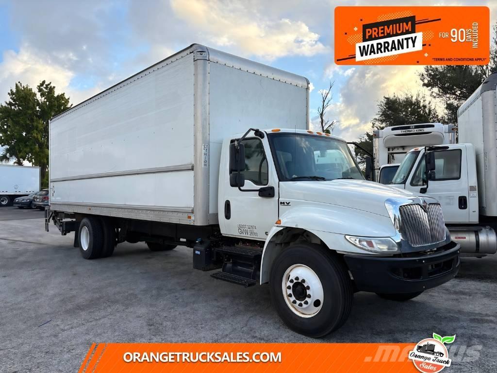 International MV607 Dobozos teherautók