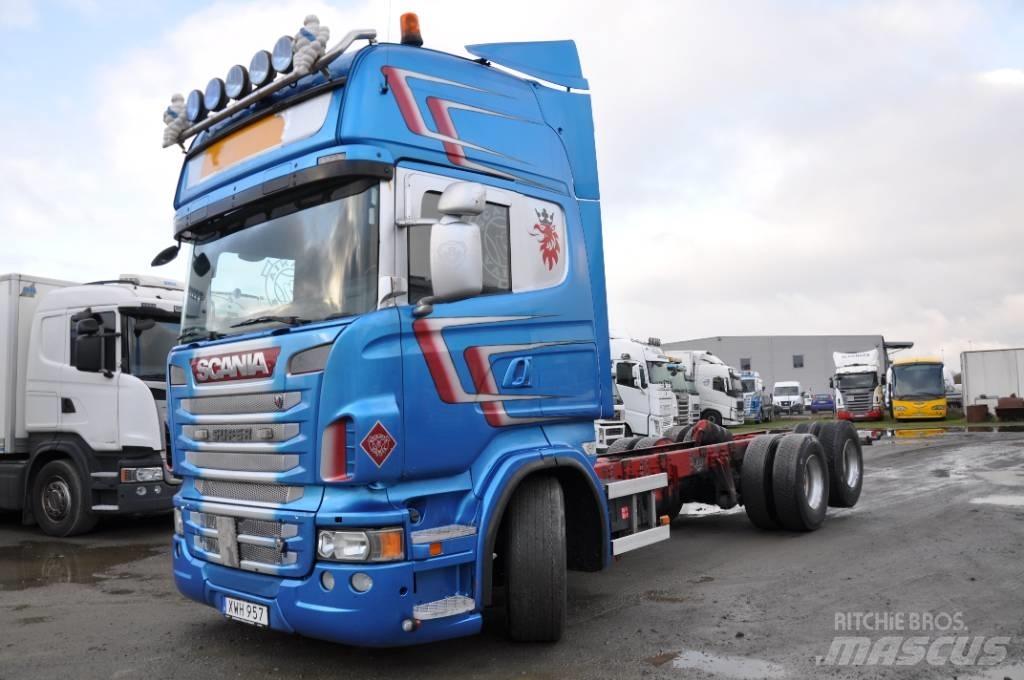 Scania R730 LB6X2MNB Fülkés alváz