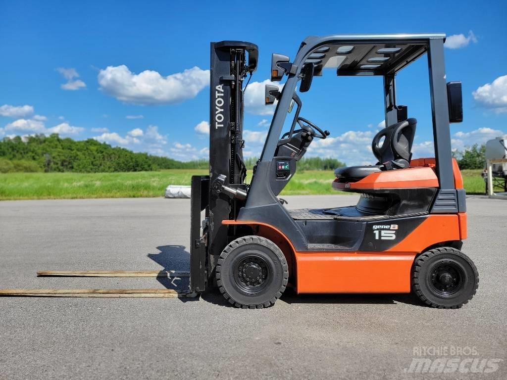 Toyota 8 FB 15 Elektromos targoncák