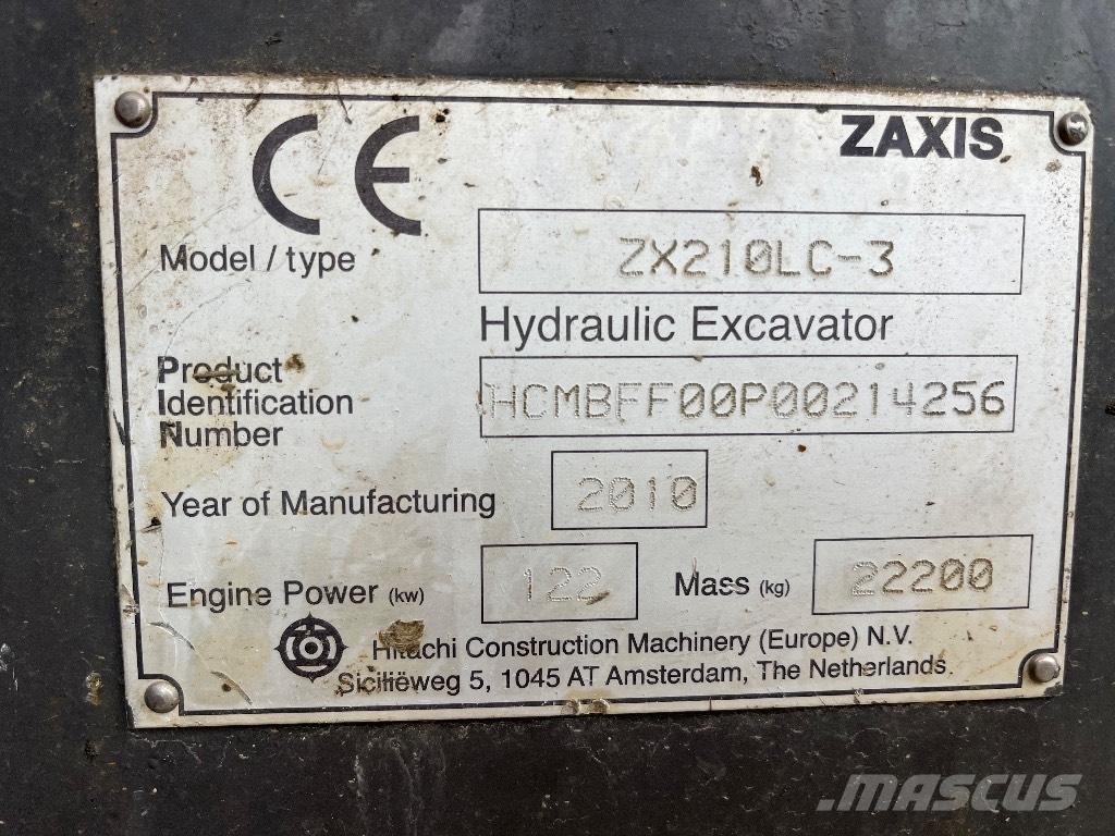 Hitachi ZX 210-3 Lánctalpas kotrók