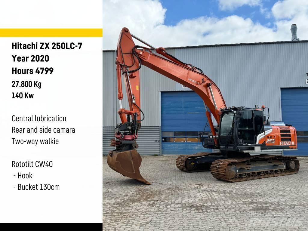 Hitachi ZX250-7 Lánctalpas kotrók