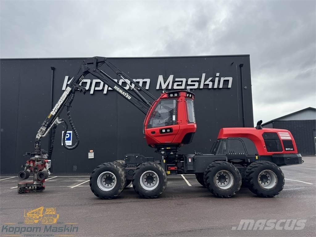 Komatsu 901XC Betakarítók