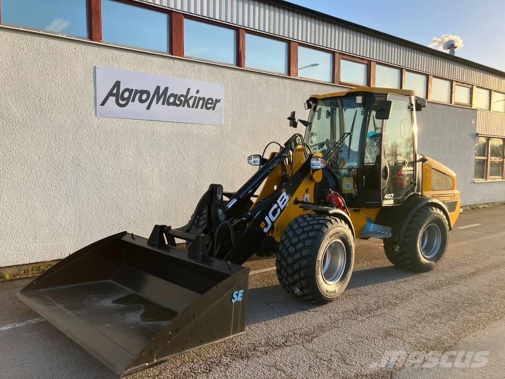 JCB 407 Gumikerekes homlokrakodók