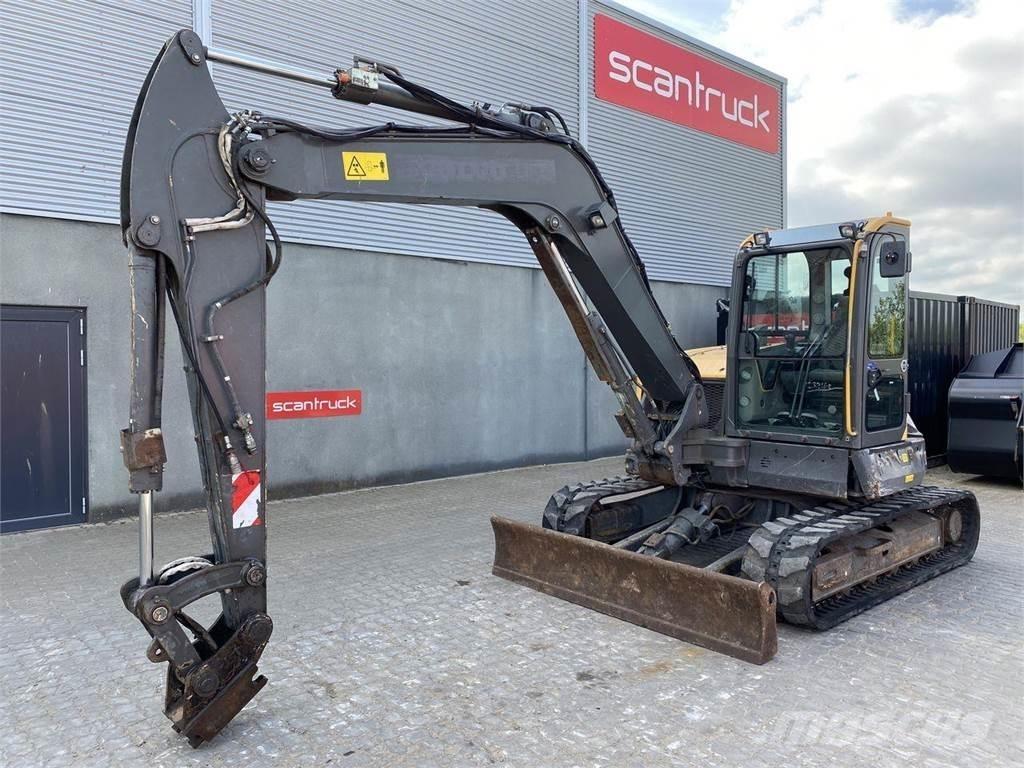 Volvo ECR88 Gumikerekes kotrók