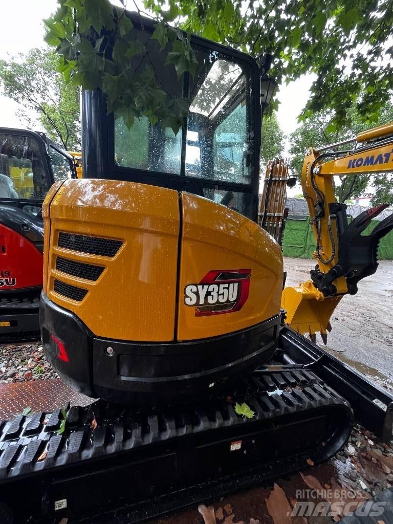 Sany SY 35 U Mini kotrók < 7t