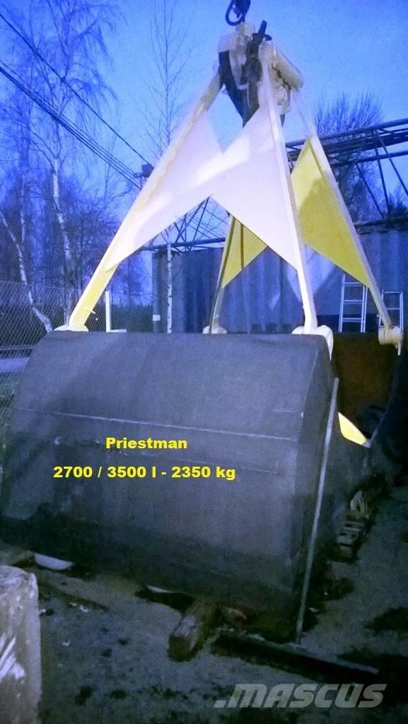 Priestman kauha Daru tertozékok és felszerelések