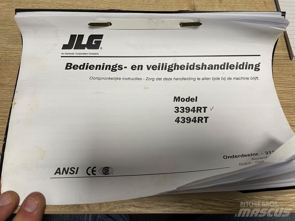 JLG 3394 RT Ollós emelők