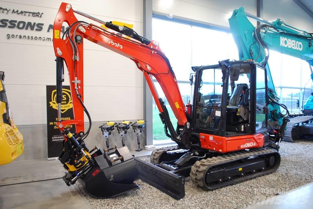 Kubota KX 060-5 Közepes (midi) kotrók 7 t - 12 t