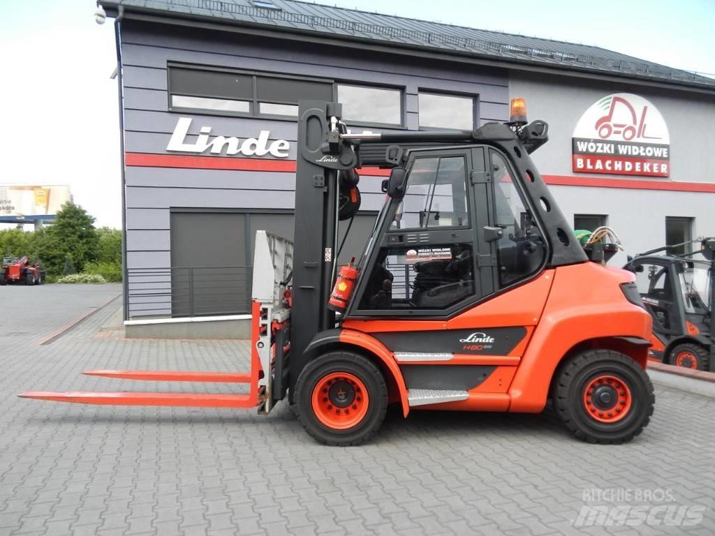 Linde H80T-03 Gázüzemű targoncák
