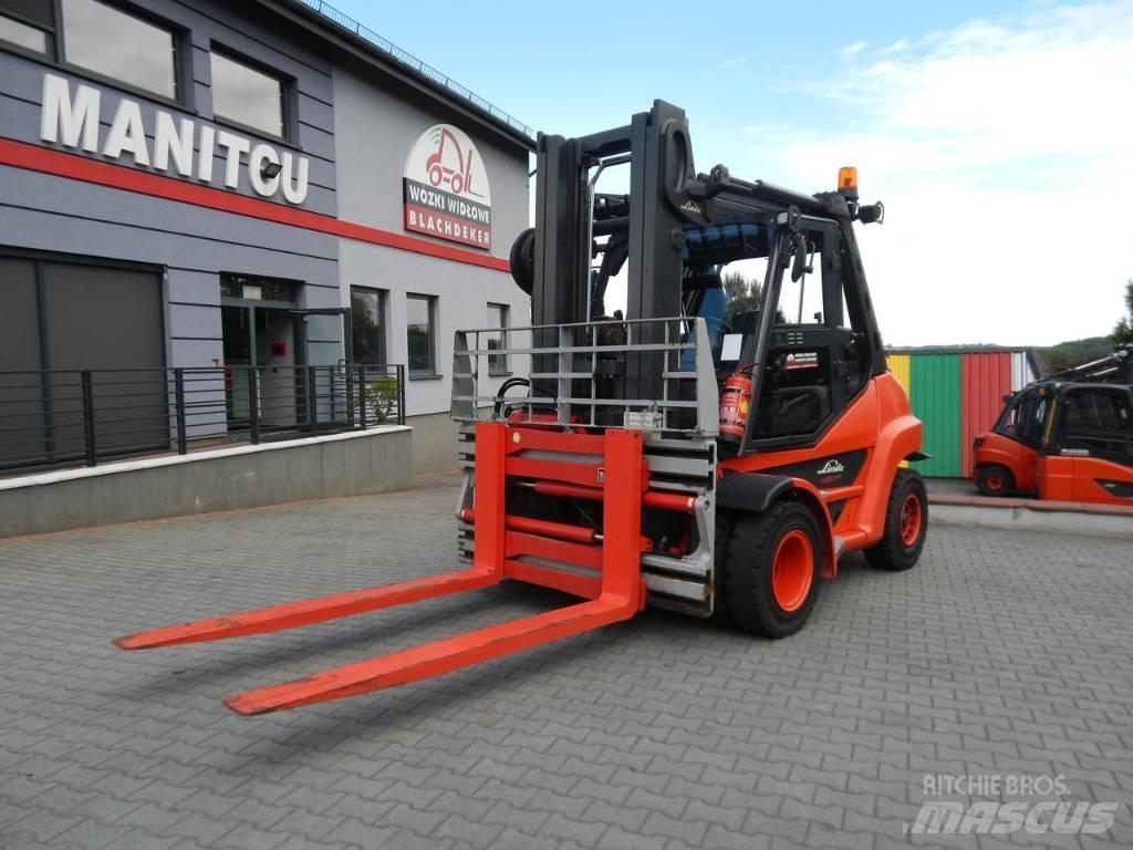 Linde H80T-03 Gázüzemű targoncák