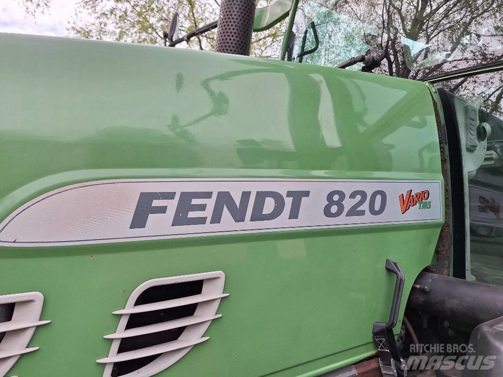 Fendt 820 Vario TMS Traktorok