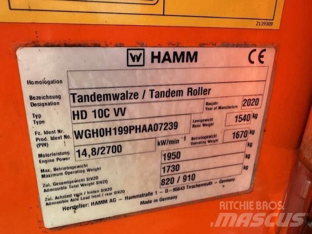 Hamm HD 10 C Ikerdobos hengerek