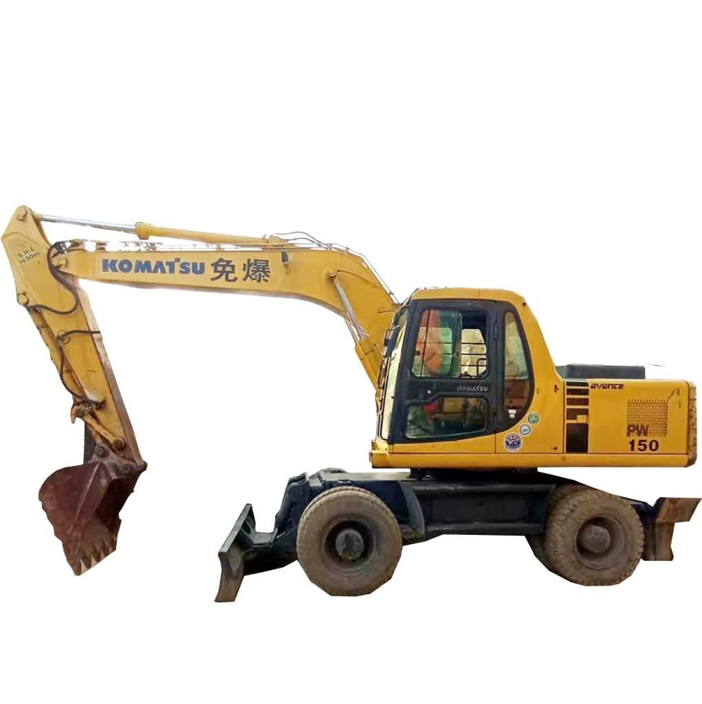 Komatsu PC150W-6 Gumikerekes kotrók
