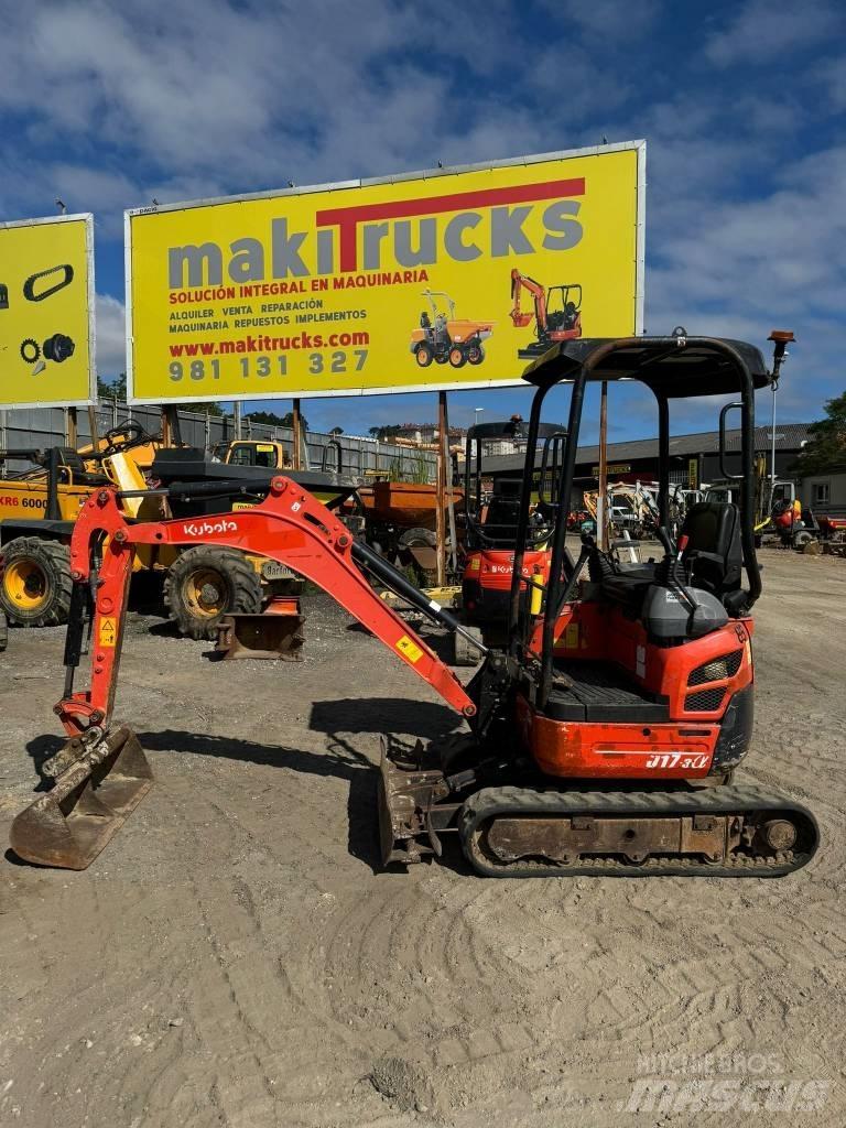 Kubota U 17-3 Mini kotrók < 7t