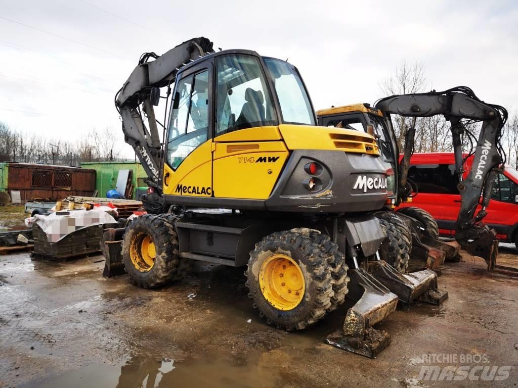 Mecalac 714 MW Gumikerekes kotrók