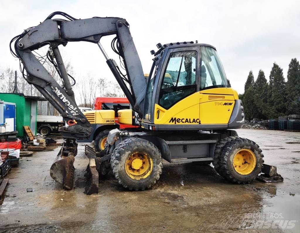 Mecalac 714 MW Gumikerekes kotrók