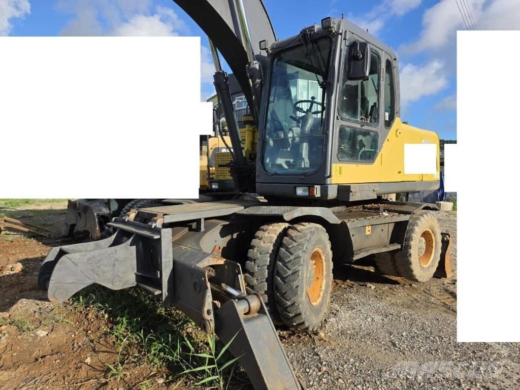 Volvo EW 205 D Gumikerekes kotrók