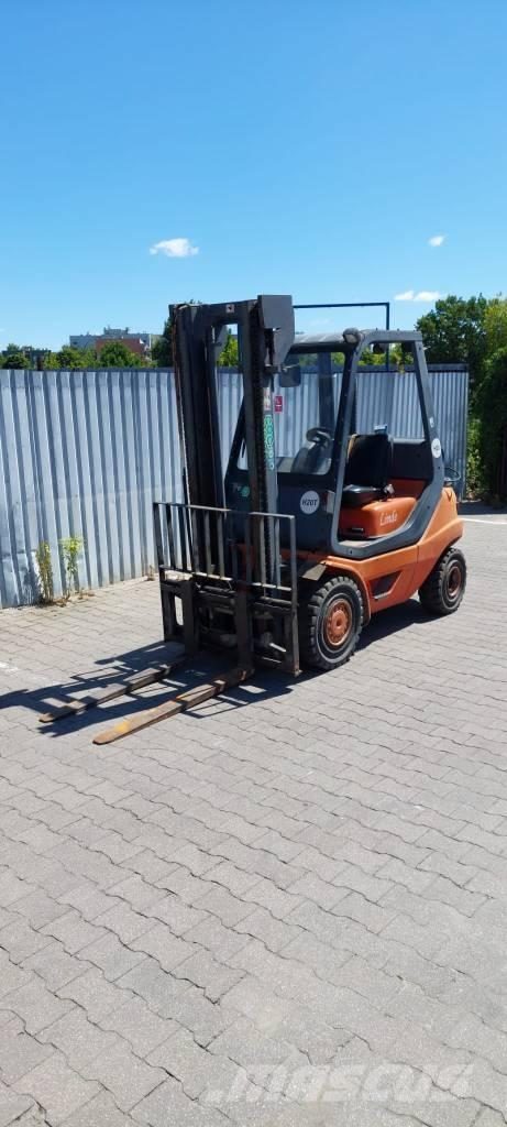 Linde H 20 T-03 Gázüzemű targoncák