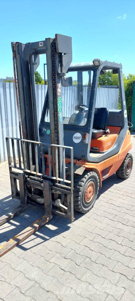 Linde H 20 T-03 Gázüzemű targoncák