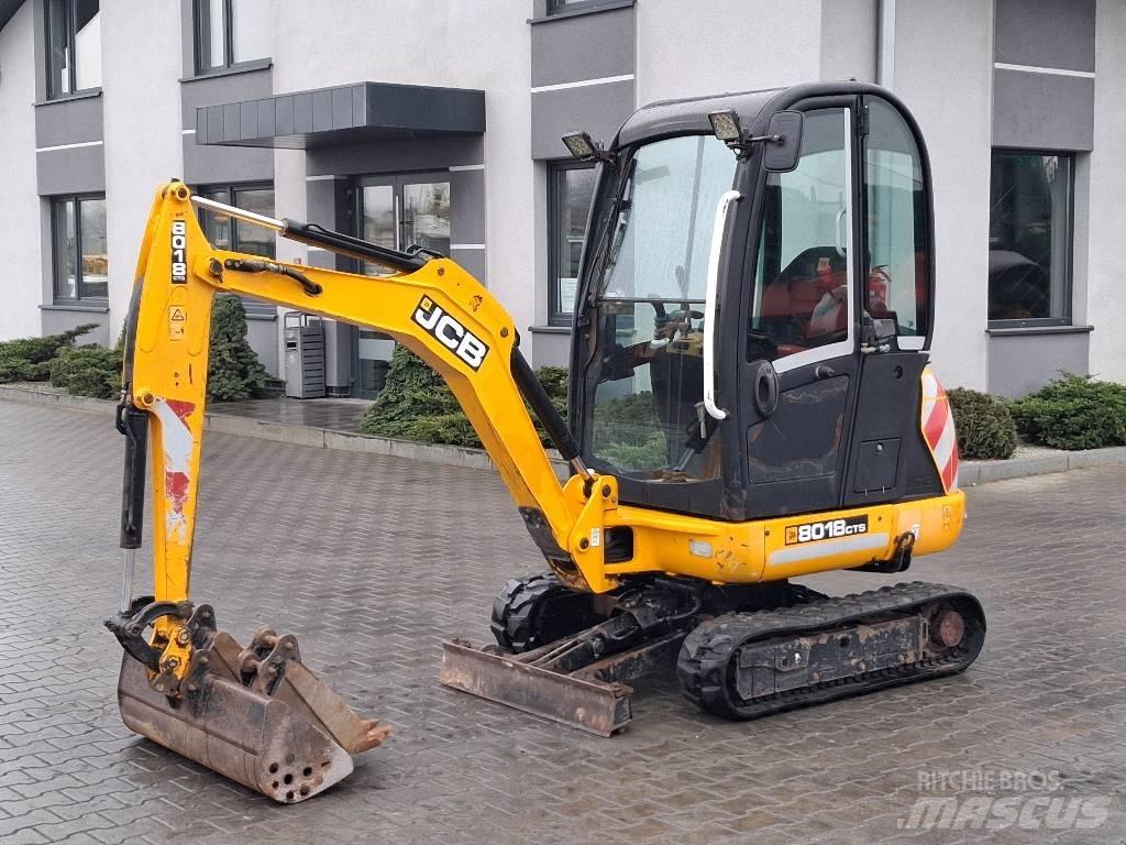 JCB 8018 CTS Mini kotrók < 7t
