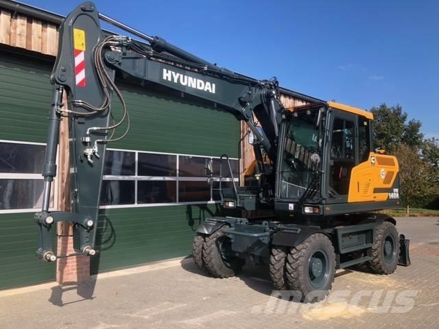 Hyundai HW 140 A Gumikerekes kotrók