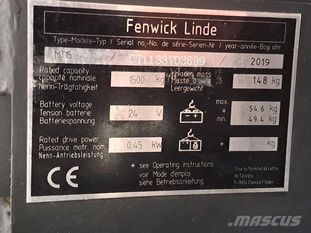 Linde MT15 Alacsony emelőkocsi