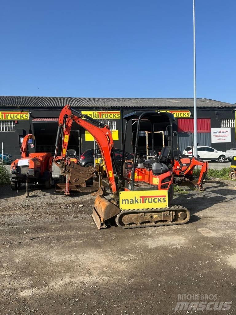 Kubota U 17-3 Mini kotrók < 7t