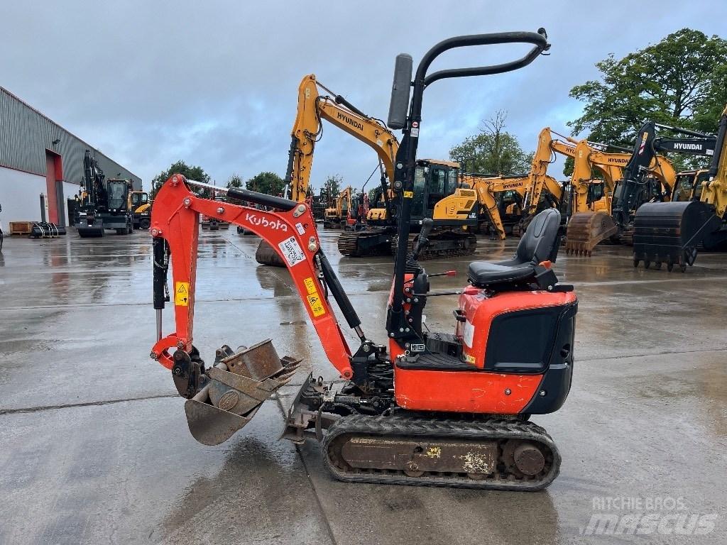 Kubota K 008-5 Mini kotrók < 7t