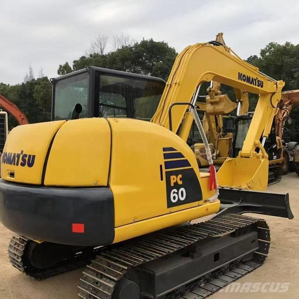Komatsu PC 60 Lánctalpas kotrók